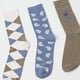 thumbnail image 4 of Calcetines Hombre Tripack Print Mix Ecru Corona, 4 of 4
