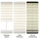 thumbnail image 5 of Persianas Zebra Joydeco sin cordón de doble capa Beige 58x190 cm, 5 of 9