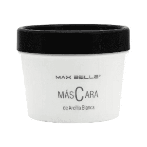 Mascara Mascarilla De Arcilla Blanca 100 Gr Max Belle