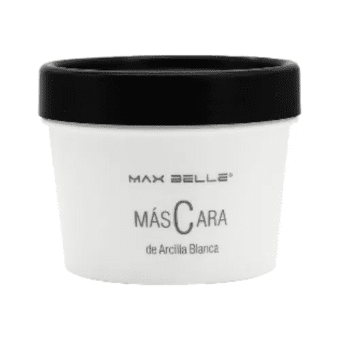 Mascara Mascarilla De Arcilla Blanca 100 Gr Max Belle
