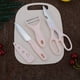 thumbnail image 1 of 2-in-1 Cutting Board Set, Household Vegetable Peeler Chopping Board, Fruit Knife, Scissor, Home Kitchen Tool, 1 of 3