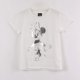 thumbnail image 1 of Polera Manga Corta Niña Minnie Disney Tonal Blanco, 1 of 3
