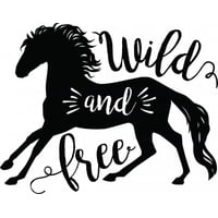 Rienda Libre Graphics - Decomural Wild And Free Horse Ws-45060