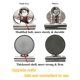 thumbnail image 2 of Clips Magnéticos Ninth Five 31 mm Pack de 12 - Alta Resistencia, 2 of 7