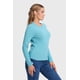thumbnail image 2 of Polera Mujer Rib Turquesa, 2 of 4