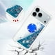 thumbnail image 4 of FOXDOCK Funda Glitter Líquida para iPhone 17 Pro con Anillo Brillante, TPU Antichoques y Esquinas Reforzadas, Soporte, 4 of 6