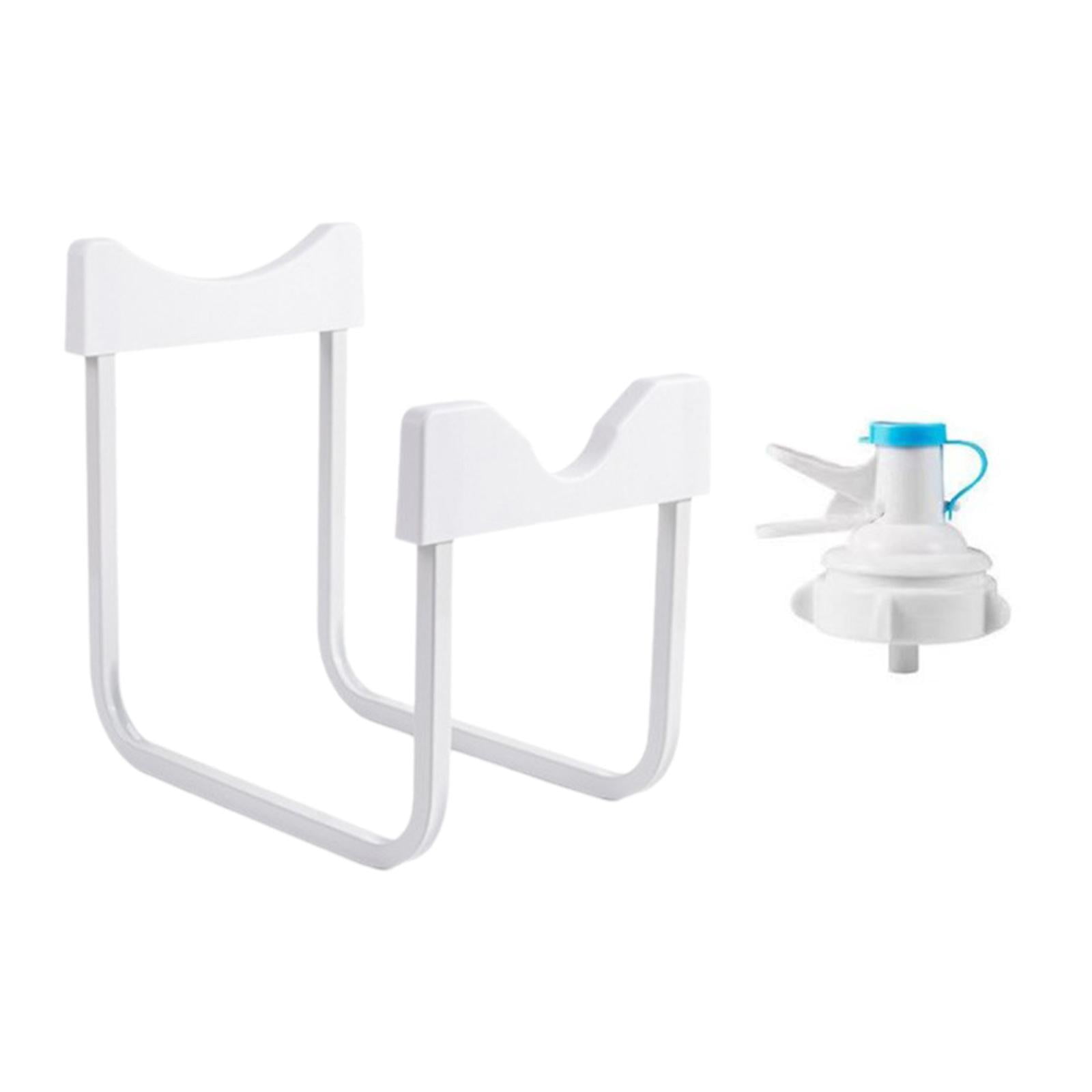 Magideal - Soporte Para Jarra De Agua, Soporte Para Botella, Soporte Para Jarra, Soporte Para Cocina, Recipiente Para Agua De Un Galón, Soporte Para Jarra De Agu Alto 29cm Blanco