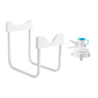 Magideal - Soporte Para Jarra De Agua, Soporte Para Botella, Soporte Para Jarra, Soporte Para Cocina, Recipiente Para Agua De Un Galón, Soporte Para Jarra De Agu Alto 29Cm Blanco