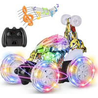 Genérico - Auto Loco Rc 360° Luces Sonido Usb