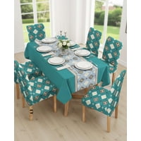 Myl Todo Hogar - Juego De Mantel Antimanchas 140X220 + 6 Fundas De Silla