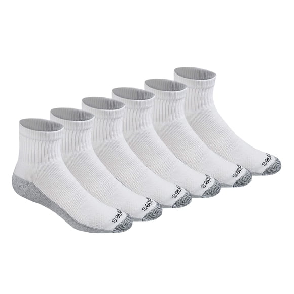 Calcetines Dickies Dri-Tech Moisture Control Quarter White XXL
