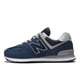 thumbnail image 4 of Zapatilla New Balance 574 Core para hombre azul marino/blanco talla 11, 4 of 8