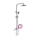 thumbnail image 2 of Ducha Columna Con Llave De Paso Cuadrada Acero, 2 of 3