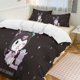 thumbnail image 1 of Kuromi Quilt Set Thicken Soft 3 Pieces Bedding Set All Season Duvet Cove with 2 Pillowcases for Adult Women Girls Teens Home Room Decor, 1 of 5