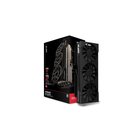 Tarjeta gráfica XFX RX 9070 XT 16 GB GDDR6 con triple ventilador