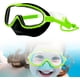 thumbnail image 1 of Gafas natación niños HD montura grande impermeable antivaho cubierta nariz, 1 of 8