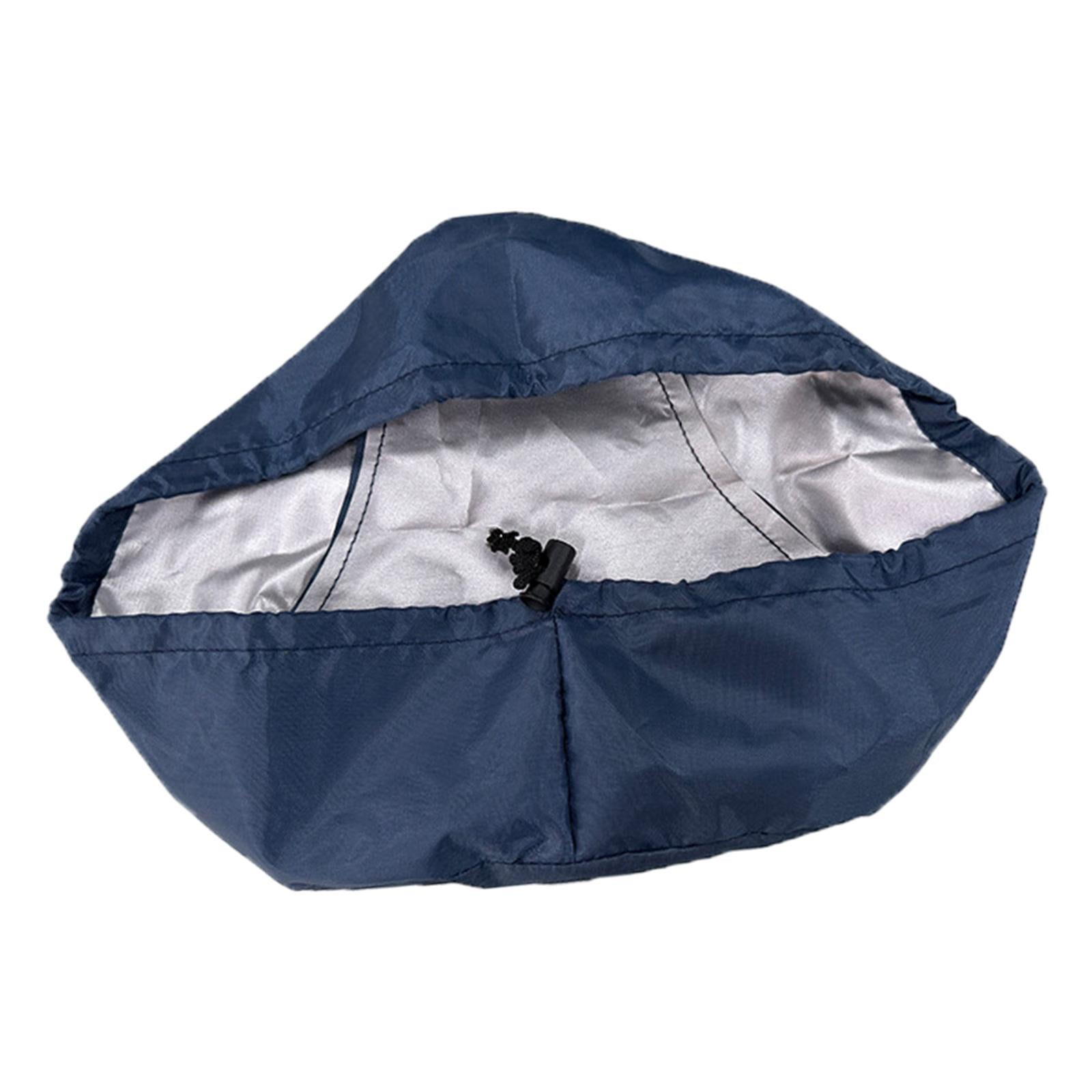 Ioensy - Funda Para Asiento De Bicicleta Con Cordón, Accesorios Para Bicicleta, Funda Para Sillín De Bicicleta, Color Azul Marino