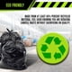 thumbnail image 5 of Bolsas de basura Aluf Plastics, 65 L, resistentes, negras, 1,5 mil x 50, 5 of 9
