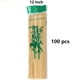 thumbnail image 4 of 100pcs 200pcs Natural Bamboo Skewers, Wooden Skewers, Kebab, Short Skewers, Wooden Kebab Skewers For Fruit Kabobs, Appetizer, Chocolate Fountain, Cocktail, 8"/10"/12", 4 of 4