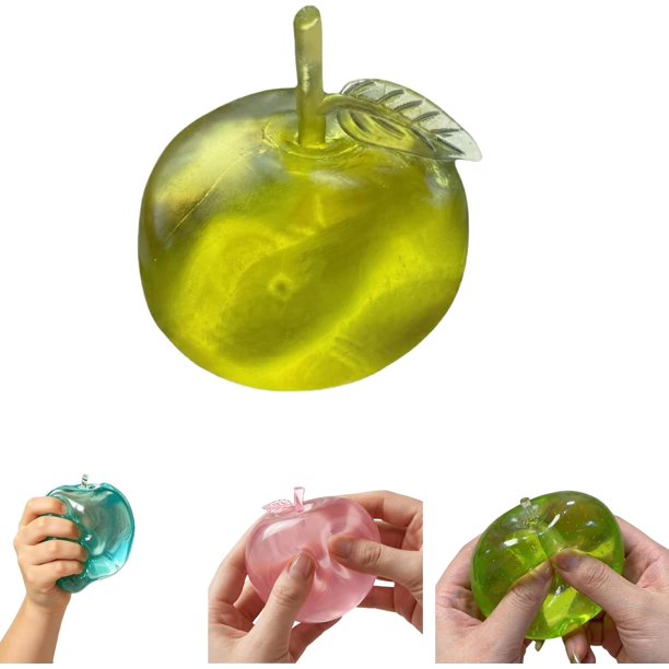 Juguete squishy plátano novedad bola antiestrés adulto plátano alivio sensorial blando lento elástico fidget