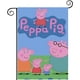 thumbnail image 1 of Bandera de Jardín Temática Peppa Pig Desmarcar 28x45 cm, 1 of 5