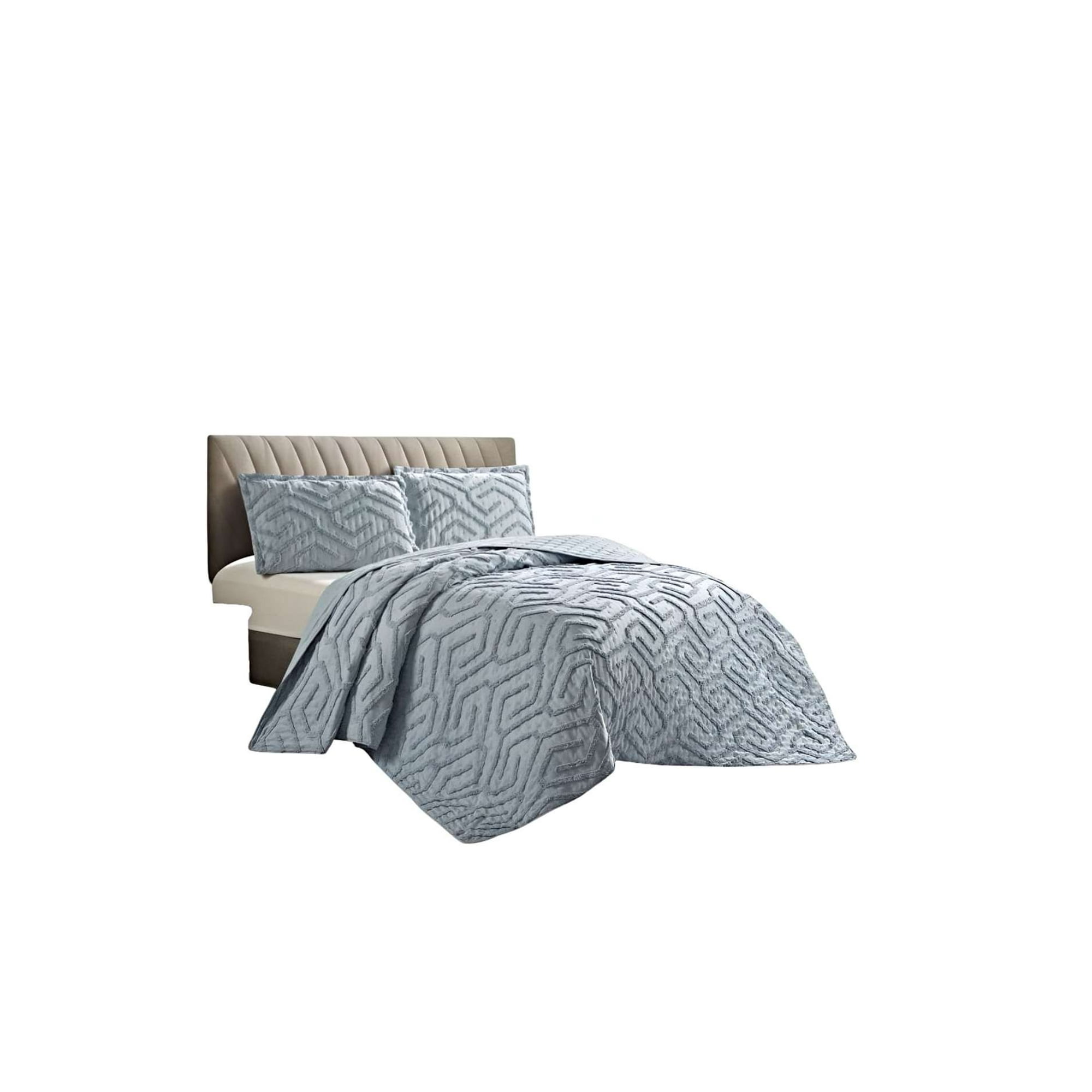 Teng Fei - Cobertor Quilt Verano Tufting King-superking Gris