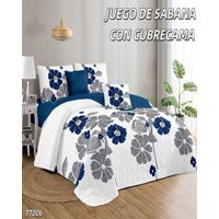 Genérico - Sabana Con Cubrecama 2 Plazas