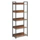 thumbnail image 4 of Estante Industrial Rectangular 5 Repisas Negro-Marron, 4 of 5