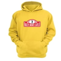 Genérico - Polerón Canguro Rally Montecarlo Amarillo Talla S Unisex