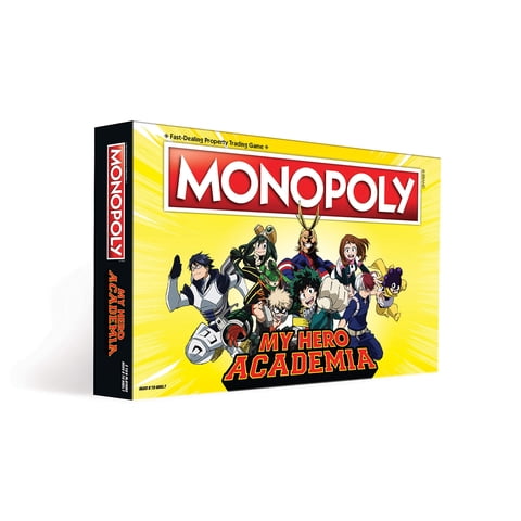 Juego De Mesa Usaopoly Monopoly My Hero Academia Anime Show