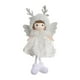 thumbnail image 2 of Colgante De árbol De Navidad Con Muñeco De Peluche Para Oficina, Sala De Estar, Color Blanco, 2 of 3
