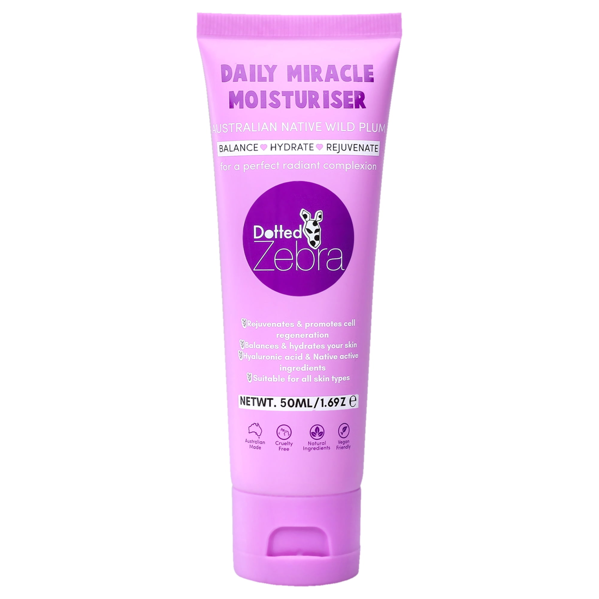 Hidratante Dotted Zebra Milagroso Diario 50ml Mujer