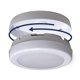 thumbnail image 2 of Lámpara LED tipo disco AmerTac LT ajustable blanca, 2 of 7