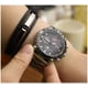 thumbnail image 3 of Reloj de lujo Personalizado para Hombres con Pulsera Metálica y Cuero, 3 of 3