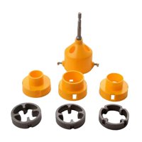 Magideal - Juego De Troqueles Para Enhebrar Tuberías, Herramienta De Plomería, Herramienta De Rosca Premium, Piezas De Reparación De Roscas De Plomería, Fácil De