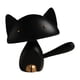 thumbnail image 2 of Escultura De Gato De Mesa Resina Gatito Mascota Estatua Decoración Del Hogar Ornamento Negro S, 2 of 5