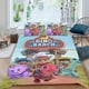 thumbnail image 2 of Dino Rancho Conjunto de sábanas temático, trío de piezas, cómodo y amigable con la piel, diseño único, regalo de decoración para el hogar para familiares, amigos y fans,140cm *210cm, 2 of 6