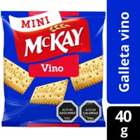 Galleta Mini Vino Bolsa 40 G Mckay