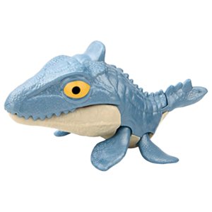 Magideal - Dinosaurio Juguete Figura De Acción Creativa Con Las Flexible Tricky Mano Animal Marioneta De Mano Para Regalos , Mosasauroidea Verde