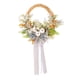 thumbnail image 4 of Corona Artificial Con Calabazas Blancas, Corona Floral Para Patio Interior De Vacaciones., 4 of 5