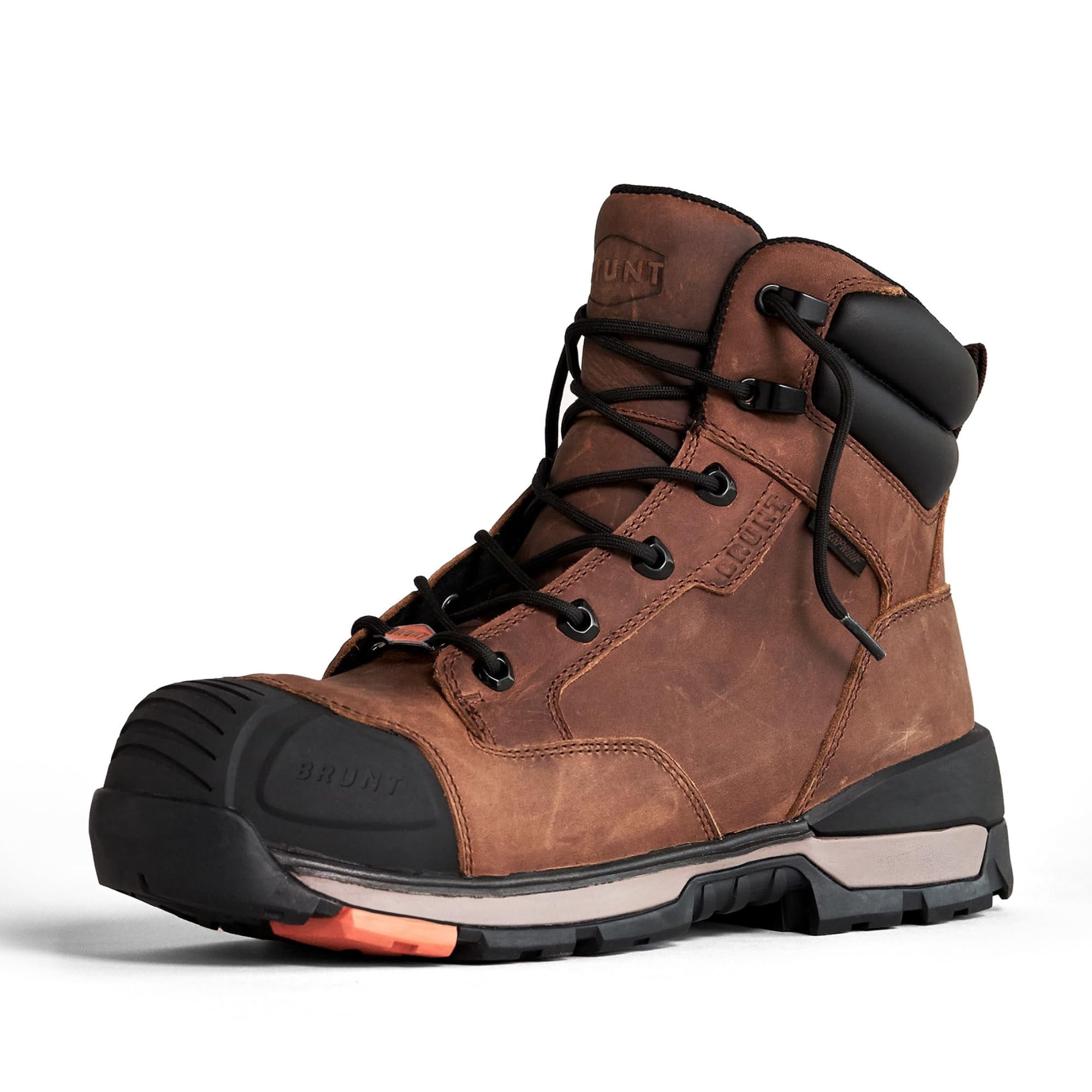 MAC ONE × brunt GOOD AND SIN Botas de trabajo BRUNT Perkins Comp Toe impermeables para hombre