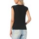 thumbnail image 3 of INSPIRE CHIC Chaleco de Verano para Mujer Cuello Redondo Sin Mangas Suéter Ligero Casual Tejido Pullover Tops de Tirantes XS Negro, 3 of 6