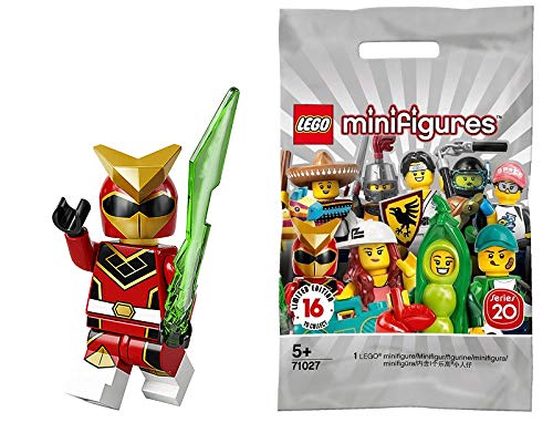 Minifiguras Lego Serie 20 Super Warrior Red Power Ranger