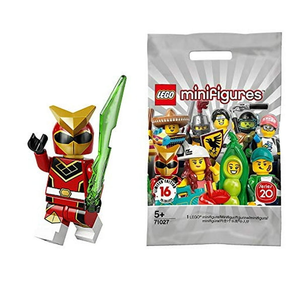 Minifiguras LEGO Serie 20 Super Warrior Red Power Ranger