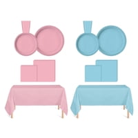 Kiosclub - Set Decoración Fiesta Gender Reveal 50 Personas 1 Un