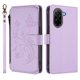thumbnail image 2 of Funda Cartera Mariposa para [Xiaomi Redmi A5 4G] con Soporte y Cremallera Morado claro, 2 of 6