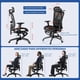 thumbnail image 2 of Silla de Oficina Ultra Ergonómica de Malla con Altura Ajustable, Soporte Lumbar y Reposapiés. Silla Ejecutiva Reclinable con Cabecera. Silla de Trabajo con Descansabrazos Ajustables., 2 of 8
