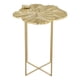 thumbnail image 2 of Mesa auxiliar Zuo Lotus Gold Iron 42x41x54 cm para interiores, 2 of 9