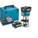 thumbnail image 1 of Recortadora inalámbrica 40V MÁX XGT + 2 Baterías 40V 4,0 Ah Makita RT001GM202, 1 of 3