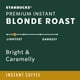 thumbnail image 3 of Café instantáneo Starbucks Premium Blonde Roast, 3 latas de 94 ml, 3 of 8